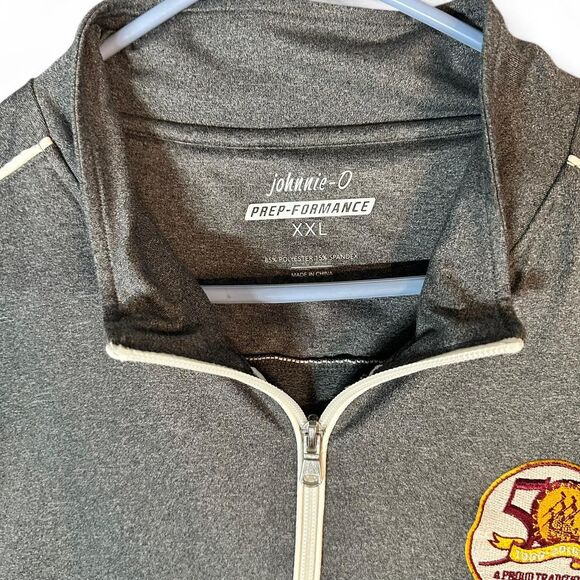 Johnnie-O Men’s Prep-Formance Long Sleeve 1/4 Zip XXL LOGO - Picture 3 of 5
